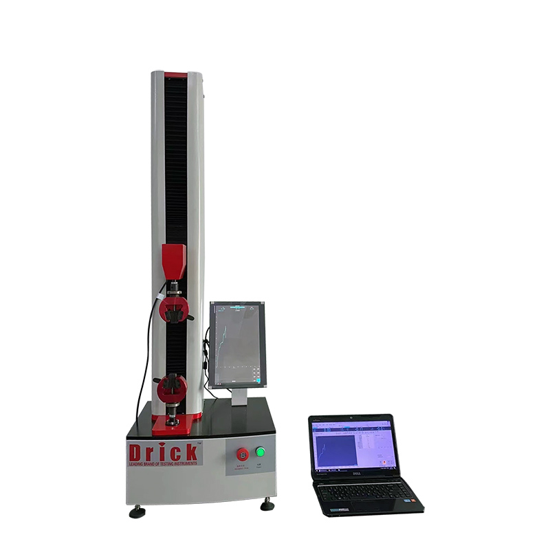 DRK101高速電子拉力試驗機 德瑞克雙屏顯示款，重塑材料測試新標準